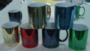 Plating Cup, Ceramic Cup Plating, Electroplating, Ceramic Cup, Advertising Cup
